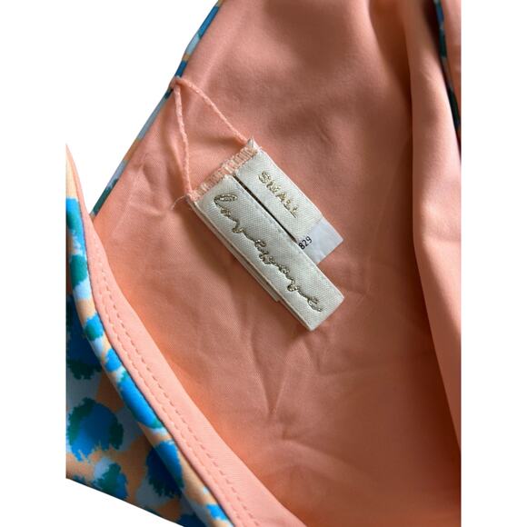 LOVEWAVE THE SANSA ONE PIECE SWIMSUIT IN MIAMI LEOPARD SIZE SMALL - Picture 6 of 7